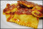 Ravioli con ricotta